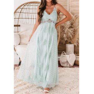 Nanamacs maxi dress size small